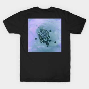 Beautiful dreamcatcher with bird and butterflies T-Shirt